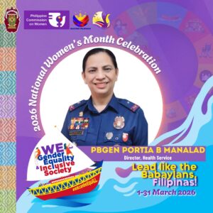 Leading with Courage, Integrity, and Compassion: PBGEN PORTIA BAÑAGA MANALAD