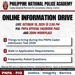 📢 PNPACAT ONLINE INFORMATION DRIVE 2026